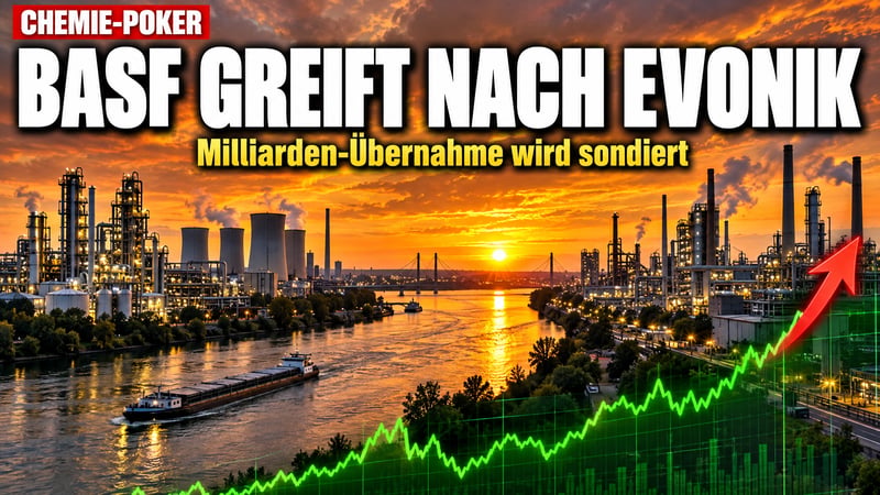 Chemie-Beben am Rhein: BASF greift nach Evonik – Milliarden-Poker!