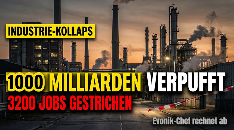 Chemie-Gigant zerreißt das Milliardengrab Energiewende: „1000 Milliarden für rein gar nichts“