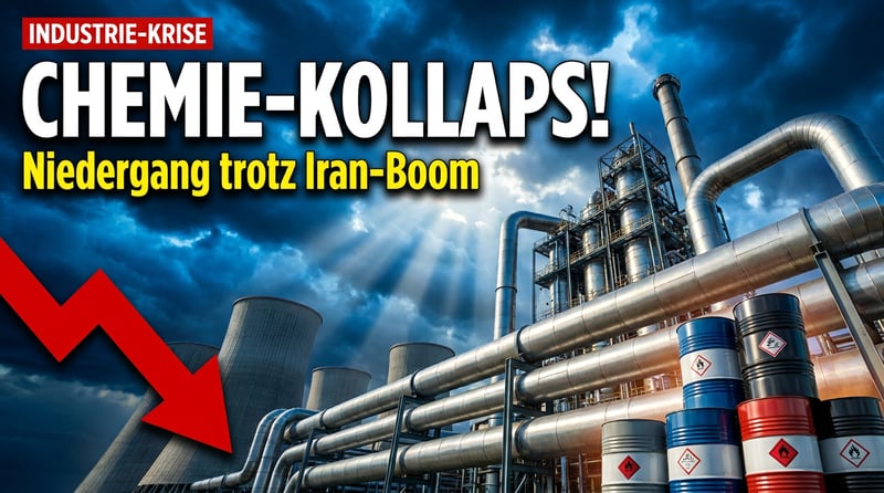 Chemieindustrie im freien Fall: Strohfeuer durch Iran-Krieg kaschiert den Niedergang