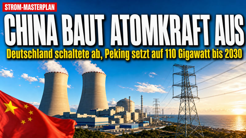 China baut, Deutschland schaltet ab: Der Strom-Masterplan aus Peking
