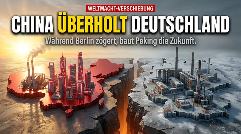 China baut die Zukunft – Deutschland verwaltet den Abstieg. Und Merz schaut zu