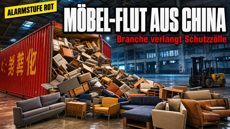 China flutet Deutschland mit Billigmöbeln – Branche schlägt Alarm