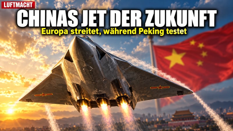 China testet den Kampfjet von morgen – und Europa schaut nur zu!