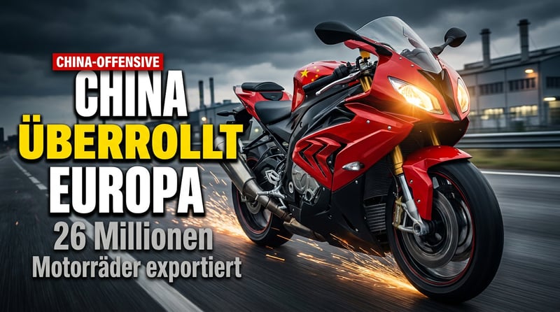 China überrollt den Weltmarkt: Motorradexporte auf Rekordniveau – und Europa schaut zu