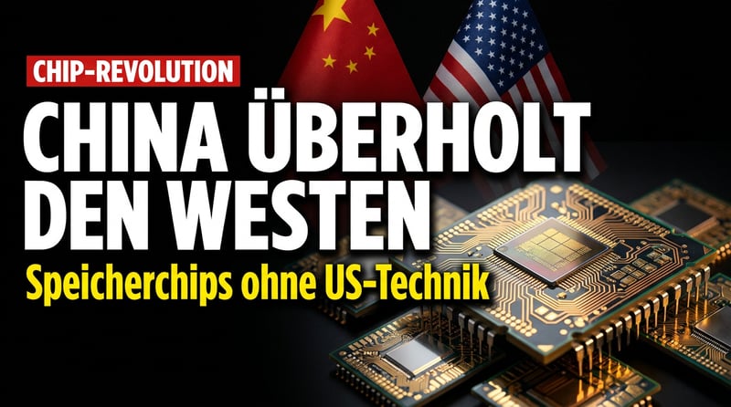 Chinas Chip-Revolution: Wie Peking den Westen bei Speicherchips überholt – und was das für Ihr Vermögen bedeutet