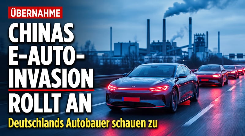 Chinas Elektro-Armada rollt an – und Deutschlands Autobauer schauen zu, wie ihr Erbe zerbröselt