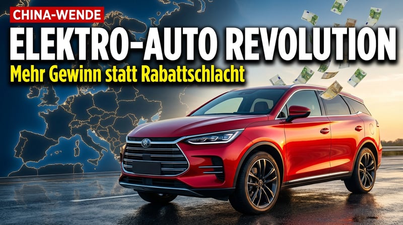 Chinas Elektroauto-Hersteller vor strategischem Kurswechsel in Europa