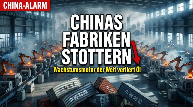 Chinas Fabriken stottern: Der Wachstumsmotor der Welt verliert Öl – und Europa steht ohne Ersatzteile da