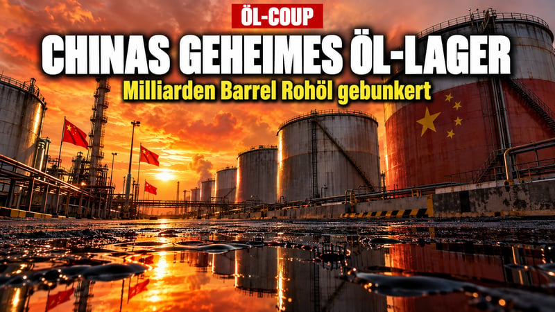 Chinas heimlicher Öl-Coup: 1,4 Milliarden Barrel im Tank