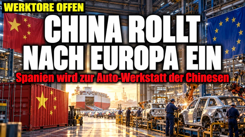 Chinas Hintertür nach Europa: Spanien öffnet die Werkstore!