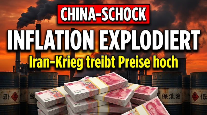 Chinas Inflation explodiert: Iran-Krieg treibt Erzeugerpreise auf Drei-Jahres-Hoch
