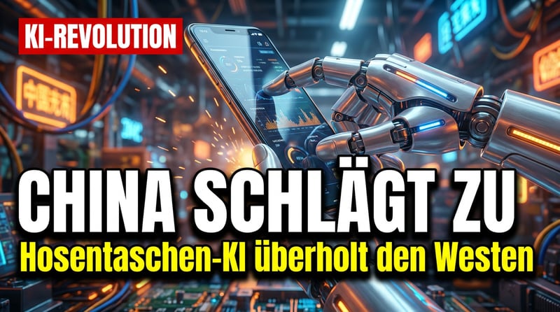Chinas KI-Revolution wandert vom Rechenzentrum in die Hosentasche