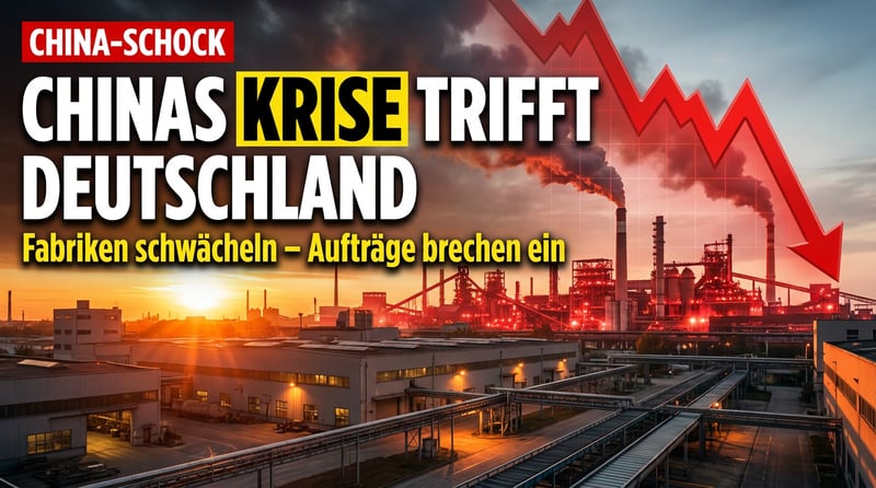 Chinas Konjunkturmotor stottert – und Deutschland sitzt mit im Wagen