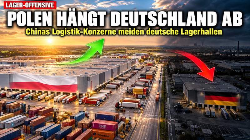 Chinas Lager-Offensive: Polen hängt Deutschland gnadenlos ab!