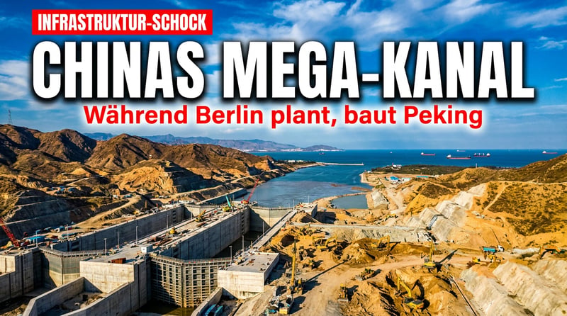 Chinas Mega-Kanal: Während Berlin über Klimaneutralität sinniert, baut Peking die Handelsroute der Zukunft