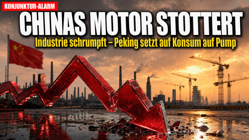 Chinas Motor stottert: Peking flüchtet in Konsum auf Pump