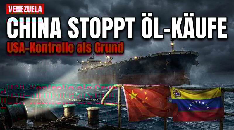Chinas Ölgigant verweigert venezolanisches Öl – Misstrauen gegenüber US-Kontrolle