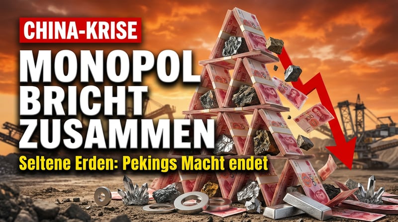 Chinas Seltene-Erden-Monopol: Ein Kartenhaus, das der Markt zum Einsturz bringen wird
