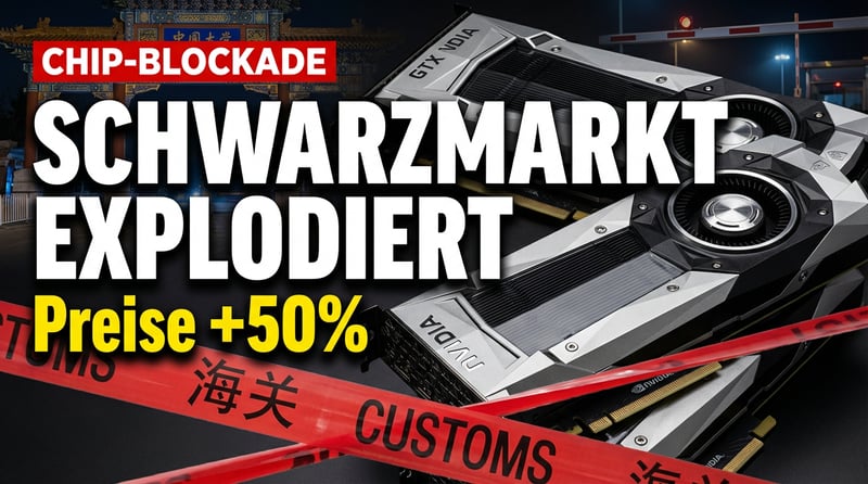 Chinas Tech-Giganten in der Zwickmühle: Schwarzmarkt-Chips oder lahme Eigenproduktion