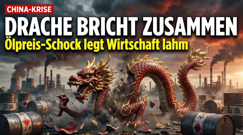 Chinas Wachstumstraum platzt: Iran-Krieg legt die Schwächen des Drachen schonungslos offen