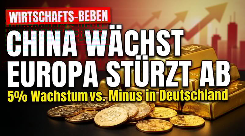 Chinas Wirtschaftswunder entlarvt Europas Abstieg: Das Reich der Mitte wächst, während der Westen stagniert