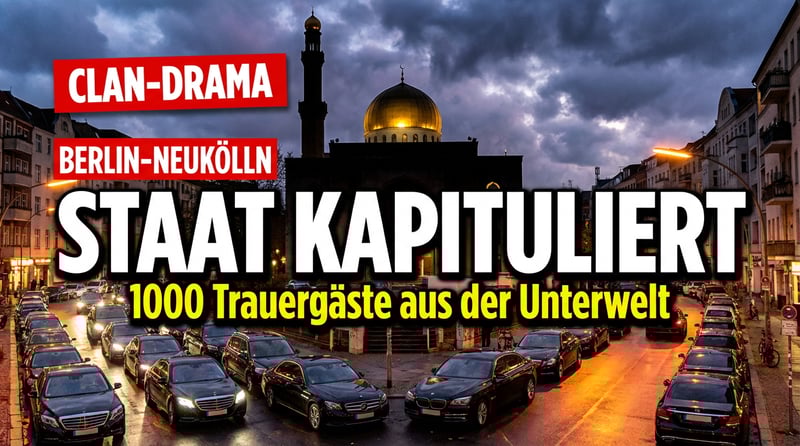 Clan-Beerdigung in Berlin: Wenn der Staat vor organisierter Kriminalität kapituliert