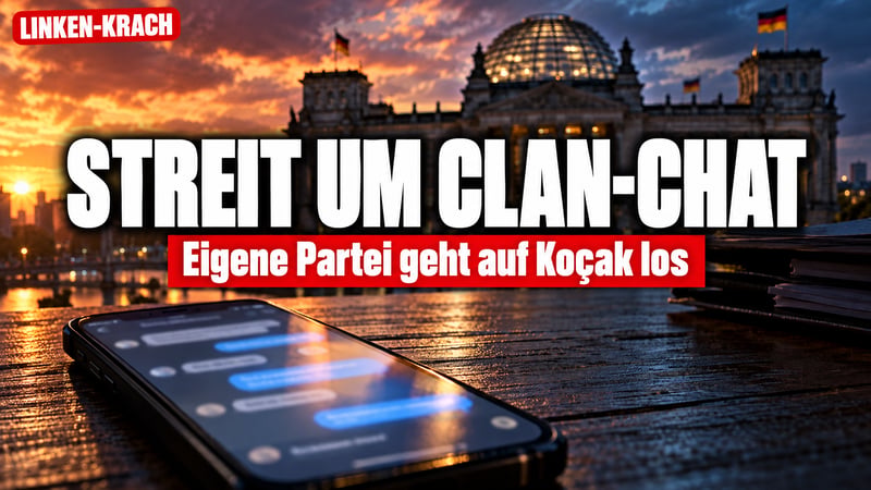 Clan-Chat bei der Linken: Jetzt geht die eigene Partei auf Koçak los!