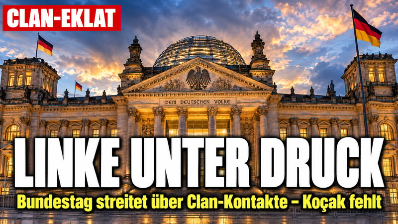 Clan-Eklat im Bundestag: Linke am Pranger – und Koçak fehlt!