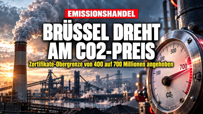CO2-Poker in Straßburg: Brüssel dreht am Preis-Thermostat!