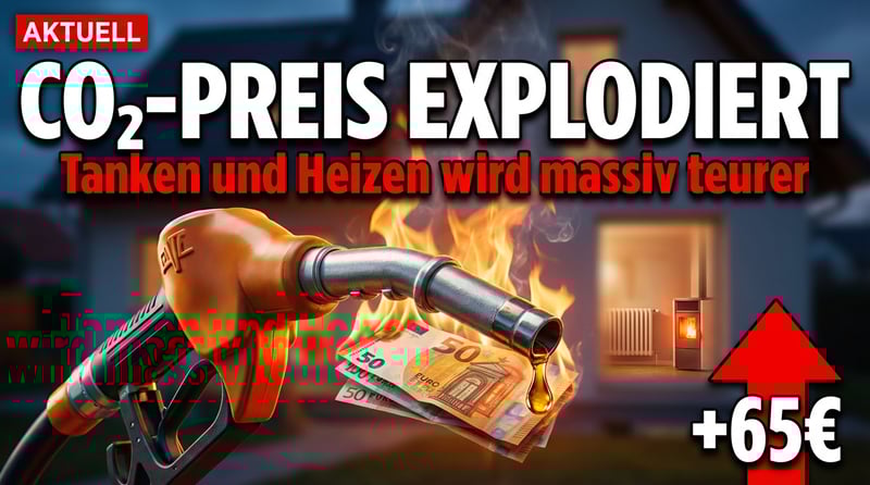CO₂-Preis explodiert: Der nächste Griff in die Taschen der Bürger