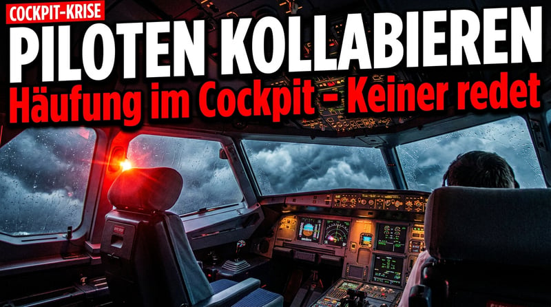 Cockpit-Krise: Wenn Piloten plötzlich am Steuer kollabieren – und niemand die Wahrheit aussprechen will