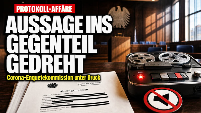 Corona-Aufarbeitung im Hinterzimmer: Protokoll dreht Aussage um