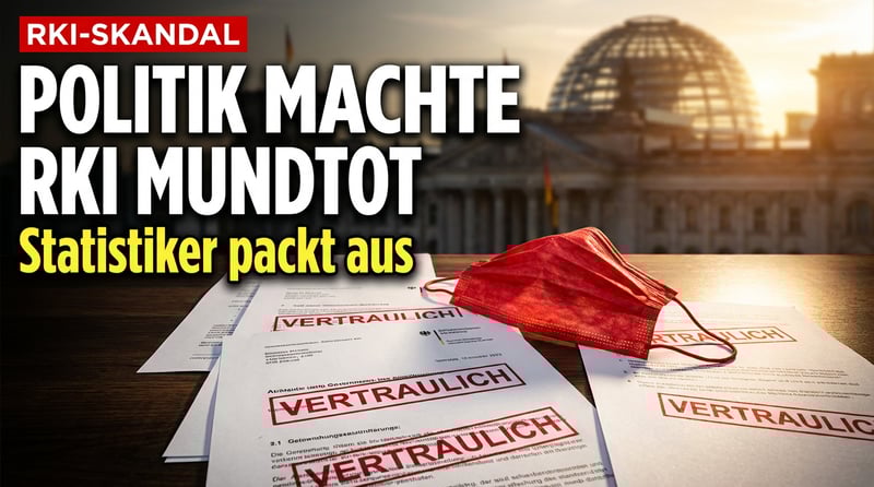 Corona-Aufarbeitung: Renommierter Statistiker wirft Politik vor, das RKI mundtot gemacht zu haben