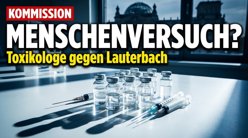 Corona-Enquetekommission: Lauterbach verteidigt sich – Toxikologe spricht von „Menschenversuch"