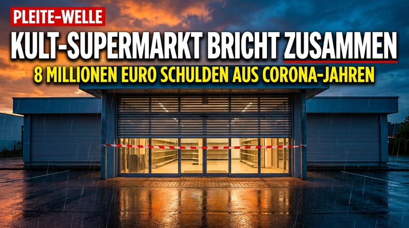 Corona-Nachbeben: Kult-Supermarkt an der deutschen Grenze bricht unter der Schuldenlast zusammen