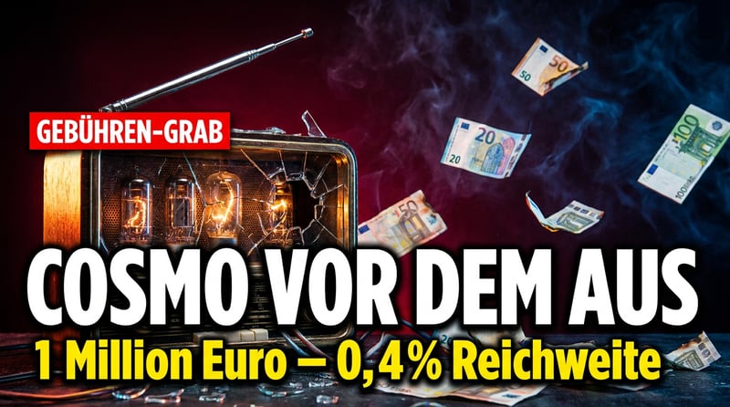 „Cosmo“ vor dem Aus: Wie ein Millionengrab des Zwangsgebühren-Funks das linke Lager in Aufruhr versetzt