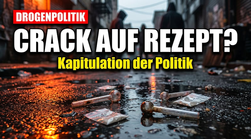Crack auf Rezept? Wenn der Staat die Kapitulation vor der Drogenkrise zur Politik erklärt