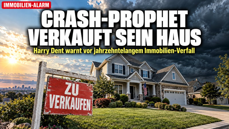 Crash-Prophet Dent verkauft sein Haus: Kommt jetzt der Immobilien-Kollaps?