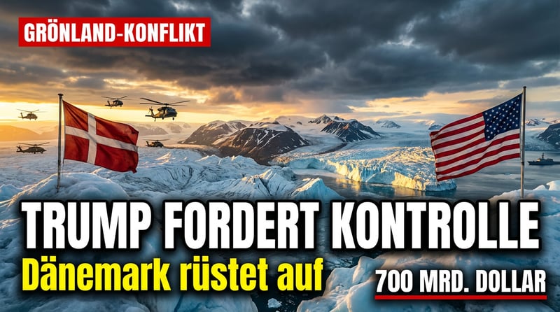 Dänemark kündigt verstärkte Militärpräsenz auf Grönland an – Trumps Übernahme-Drohungen zeigen Wirkung