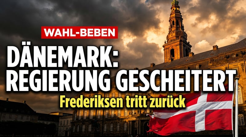 Dänemark: Sozialdemokraten erleiden Wahldebakel – Ministerpräsidentin Frederiksen tritt zurück