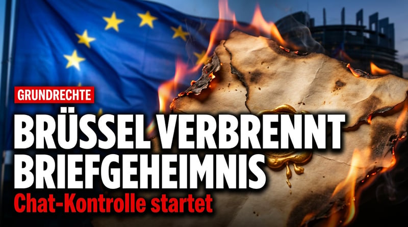 Das Briefgeheimnis am Scheiterhaufen: Wie Brüssel ein Jahrhunderte altes Bürgerrecht zertrümmern will