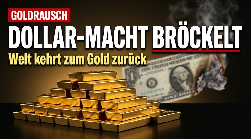 Das Ende der Dollar-Herrschaft: Warum die Welt zum Gold zurückkehrt