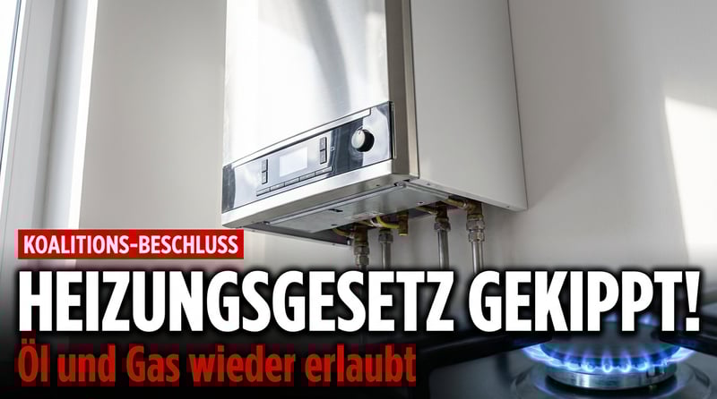 Das Ende des „Habeck'schen Heizungsgesetzes": Schwarz-Rot kippt die grüne Bevormundung