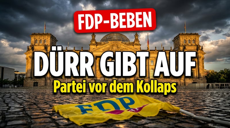 Das Ende einer Verlegenheitslösung: FDP-Chef Dürr steht vor dem Rücktritt