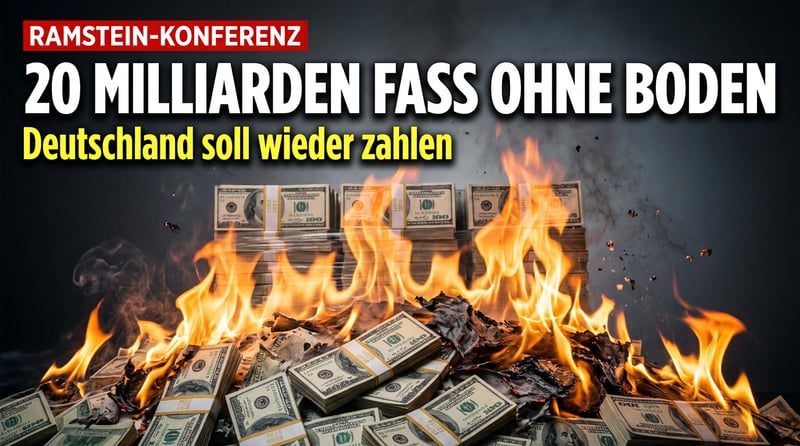 Das Fass ohne Boden: Kiew fordert 20 Milliarden Dollar extra – und Berlin soll wieder zahlen