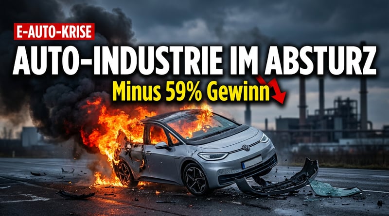Das große E-Auto-Desaster: Wie eine ideologische Verkehrswende die Autoindustrie in den Abgrund reißt