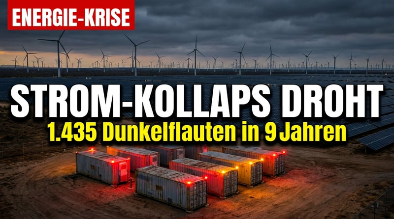 Das große Speichermärchen: Warum die grüne Energiewende an der Realität zerschellt