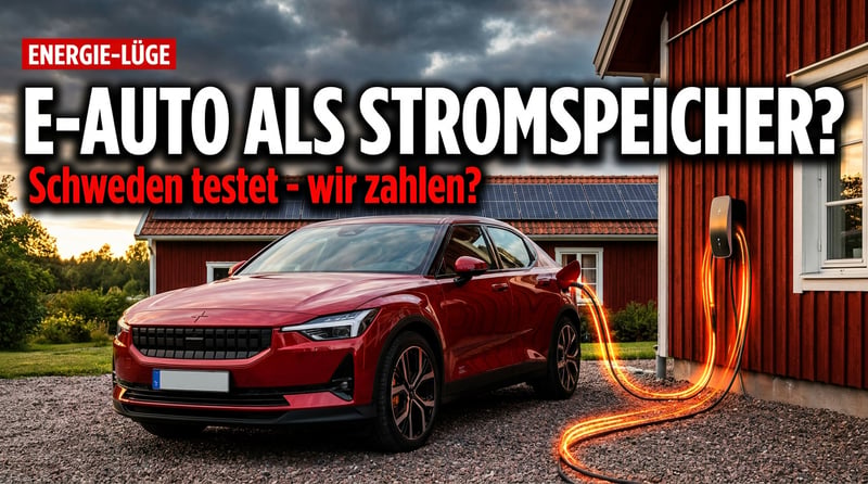 Das Märchen vom rollenden Kraftwerk: Wie Schweden uns die schöne neue E-Auto-Welt verkaufen will