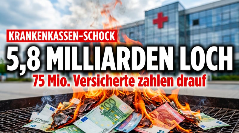 Das Milliardengrab im Gesundheitssystem: Wie 75 Millionen Versicherte zur Kasse gebeten werden