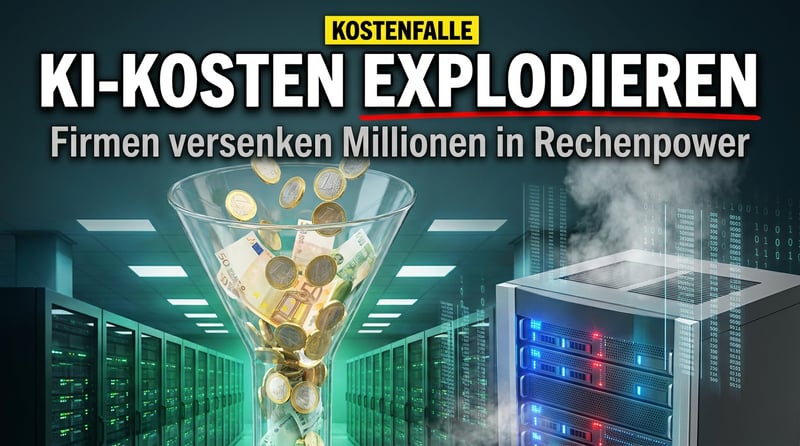 Das Milliardengrab KI: Wie der große Effizienzmythos zur teuren Kostenfalle für deutsche Unternehmen wird